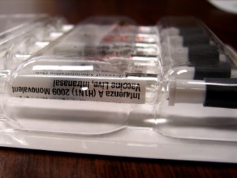 Американские вакцины от гриппа H1N1. Изображение с сайта www.cchealth.org
