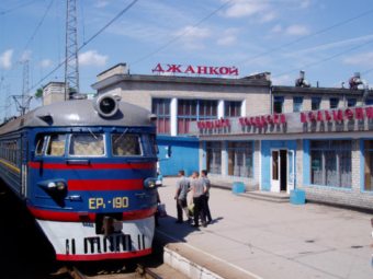 Вокзал в Джанкое, фото с сайта resort-kr.net