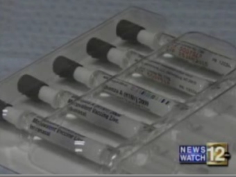 Вакцина FluMist, кадр телеканала ABC
