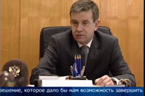 Михаил Зурабов, кадр Первого канала, архив