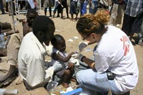 Холера в Зимбабве. Фото с сайта www.doctorswithoutborders.org