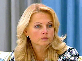 Татьяна Голикова, кадр НТВ, архив