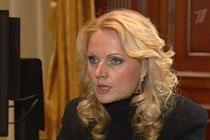 Татьяна Голикова, кадр "Первого канала", архив