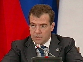 Дмитрий Медведев. Кадр НТВ, архив