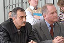 Владимир Пелипенко и Владимир Чернобай в зале суда, фото с сайта allnews.net.ru