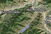 Зона чрезвычайной ситуации, спутниковая фотография Яндекс.Карт