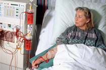 Процедура диализа. Фото с сайта www.nocturnaldialysis.org