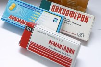 Упаковки препаратов арбидол, ремантадин, циклоферон. Фото с сайта wordpress.com