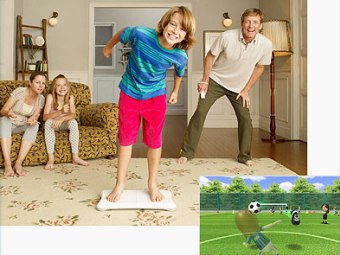 Игра Wii Fit Plus. Изображение с сайта www.wiiifit.com