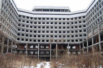 Заброшенная больница в Ховрино, САО, Москва