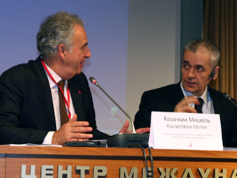 Мишель Казачкин и Геннадий Онищенко, фото МедНовостей