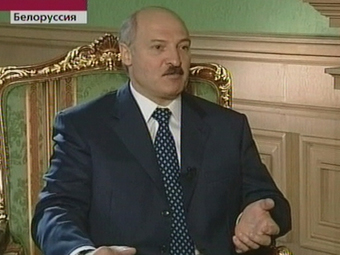 Александр Лукашенко. Кадр Первого канала, архив